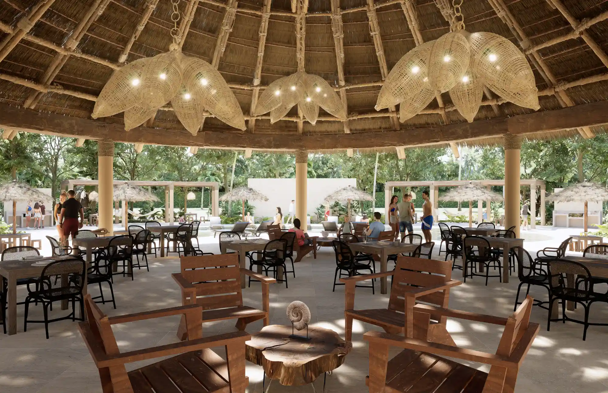 Palapa Casa Club de Aldea Balhá
