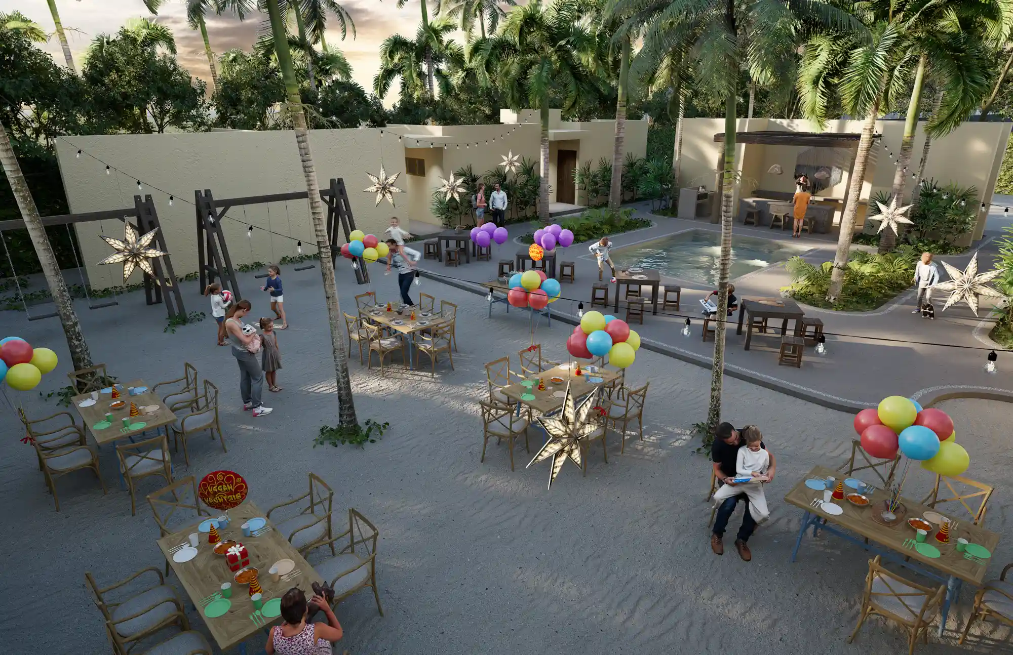 Jardín de Eventos de Aldea Balhá