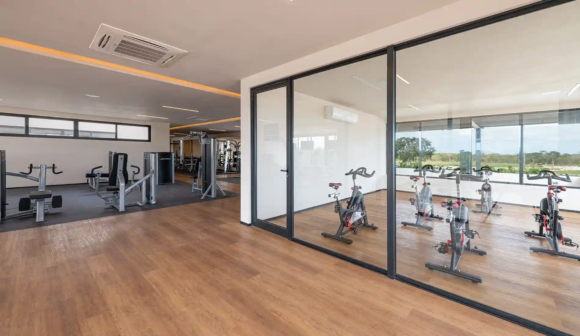 Spinning Clubhouse Provincia Residential Mérida Yucatán