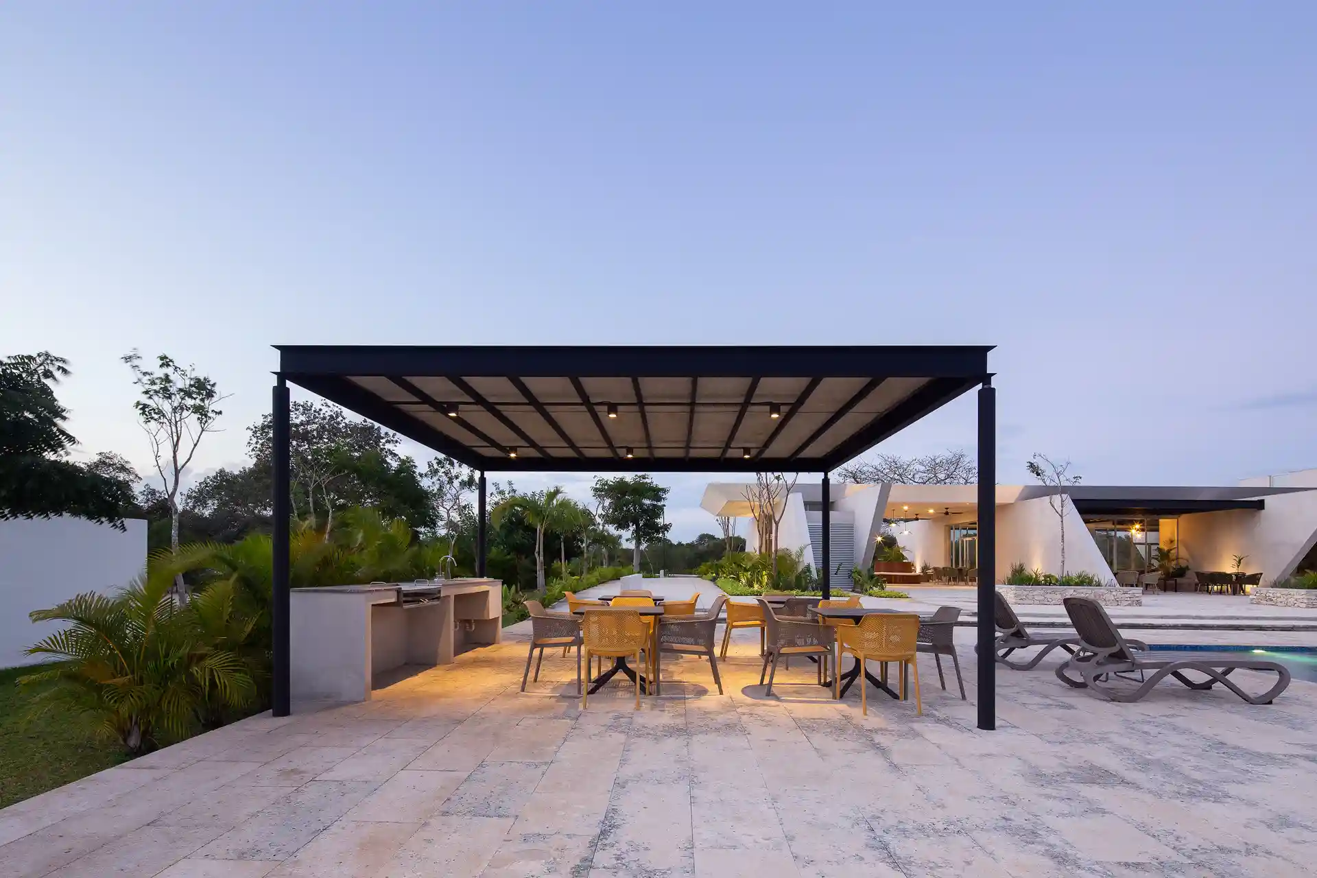Blanca Desarrollo Mérida Área Grill Clubhouse