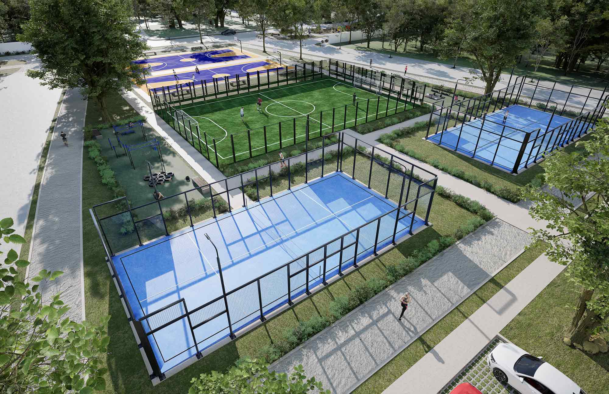 Canchas de Pádel de Punta Cometas