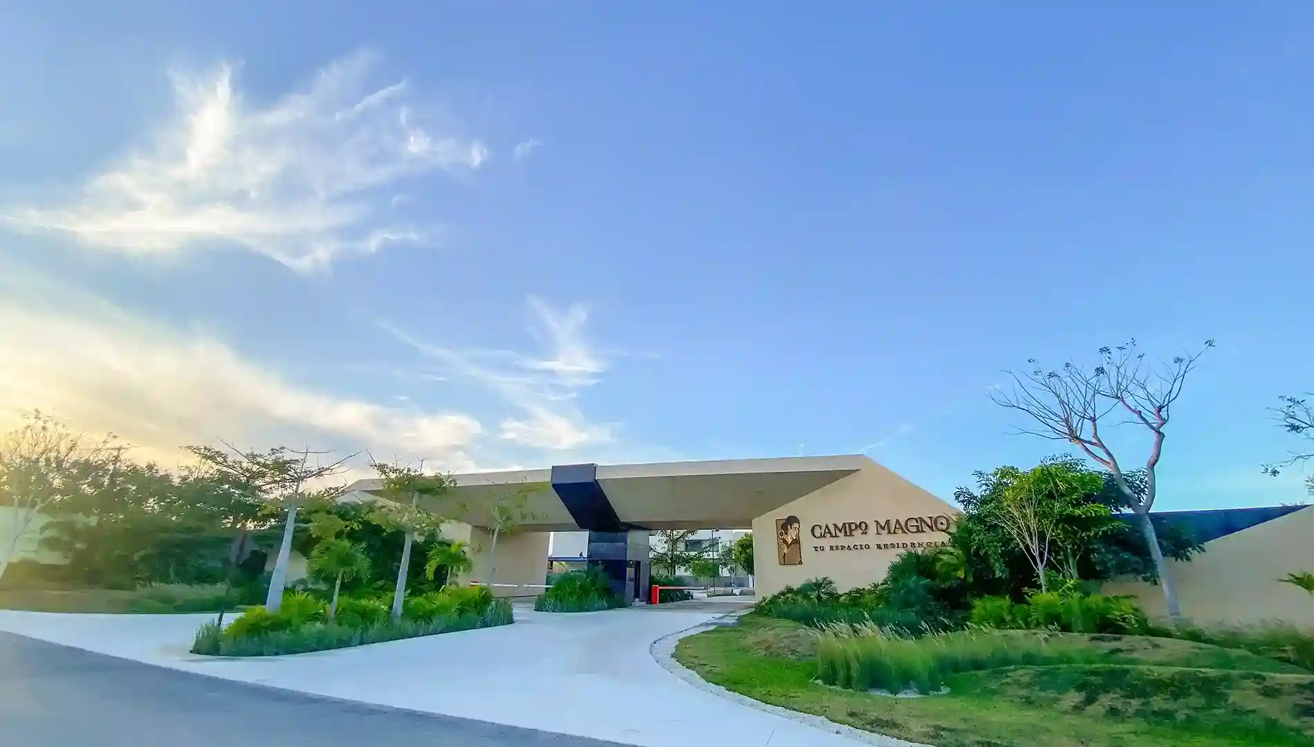 Entrance Campo Magno Mérida
