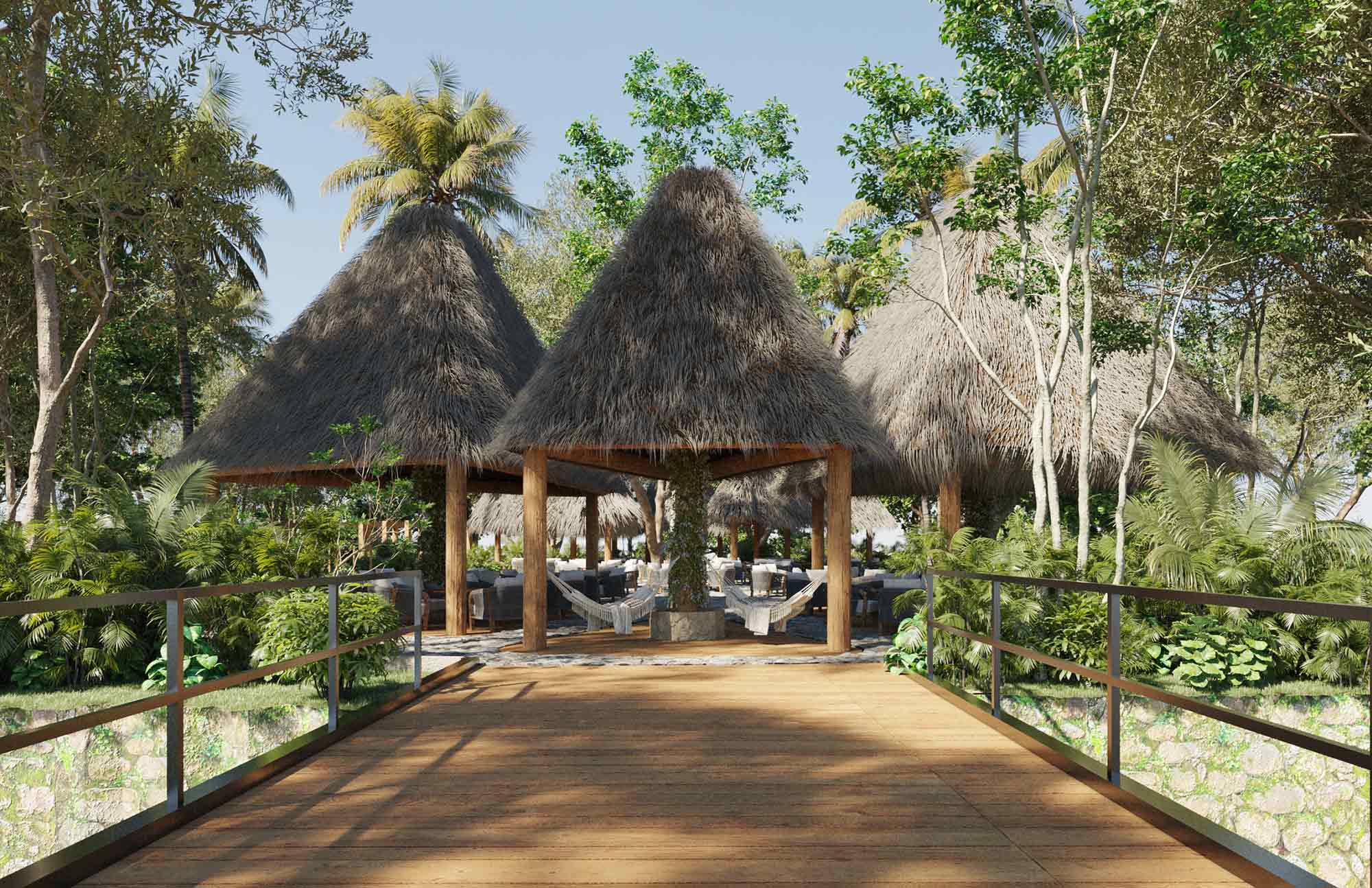 Isla Palapas de Gran Telchac