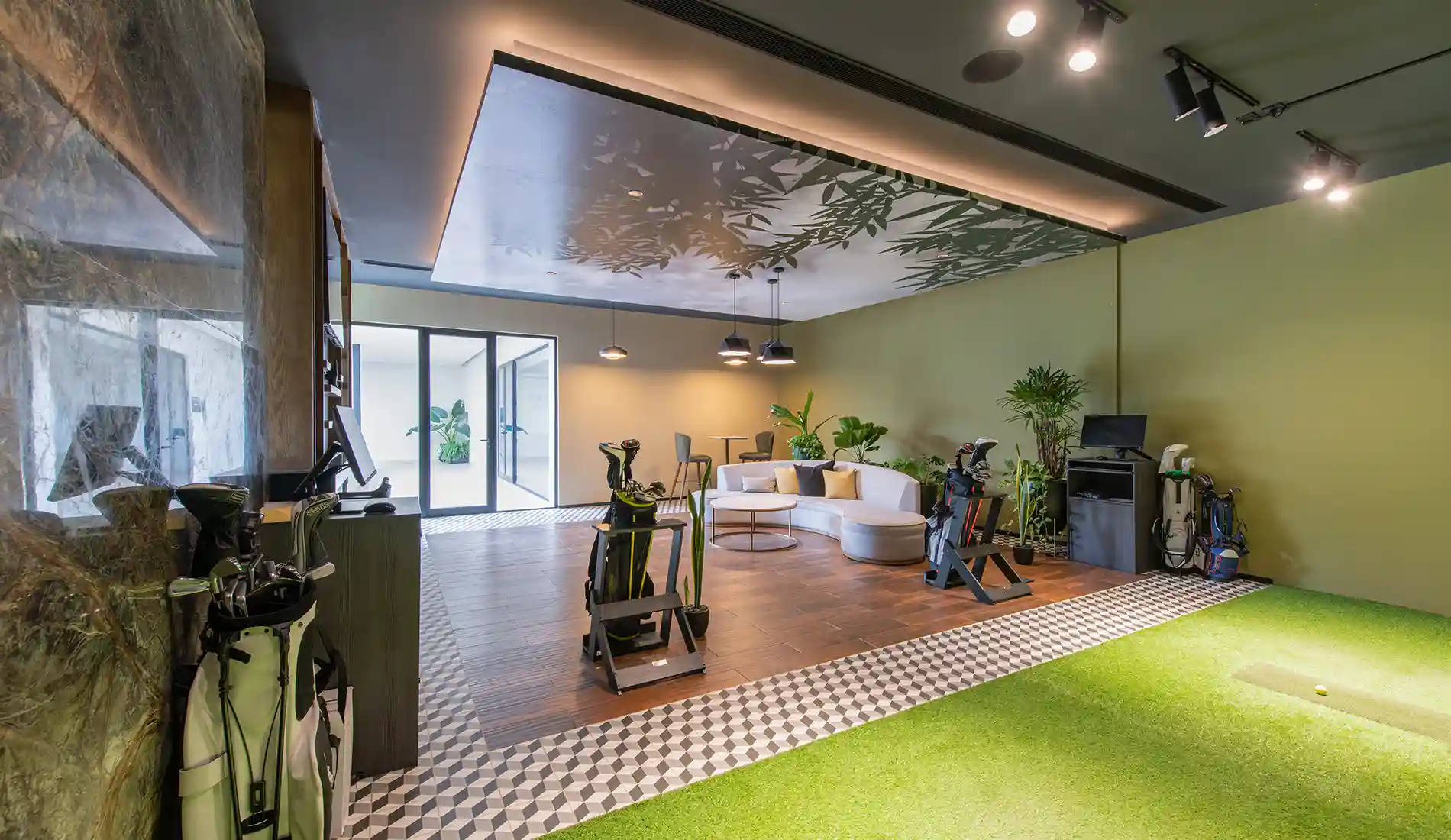 Living Room de Simuladores de Golf