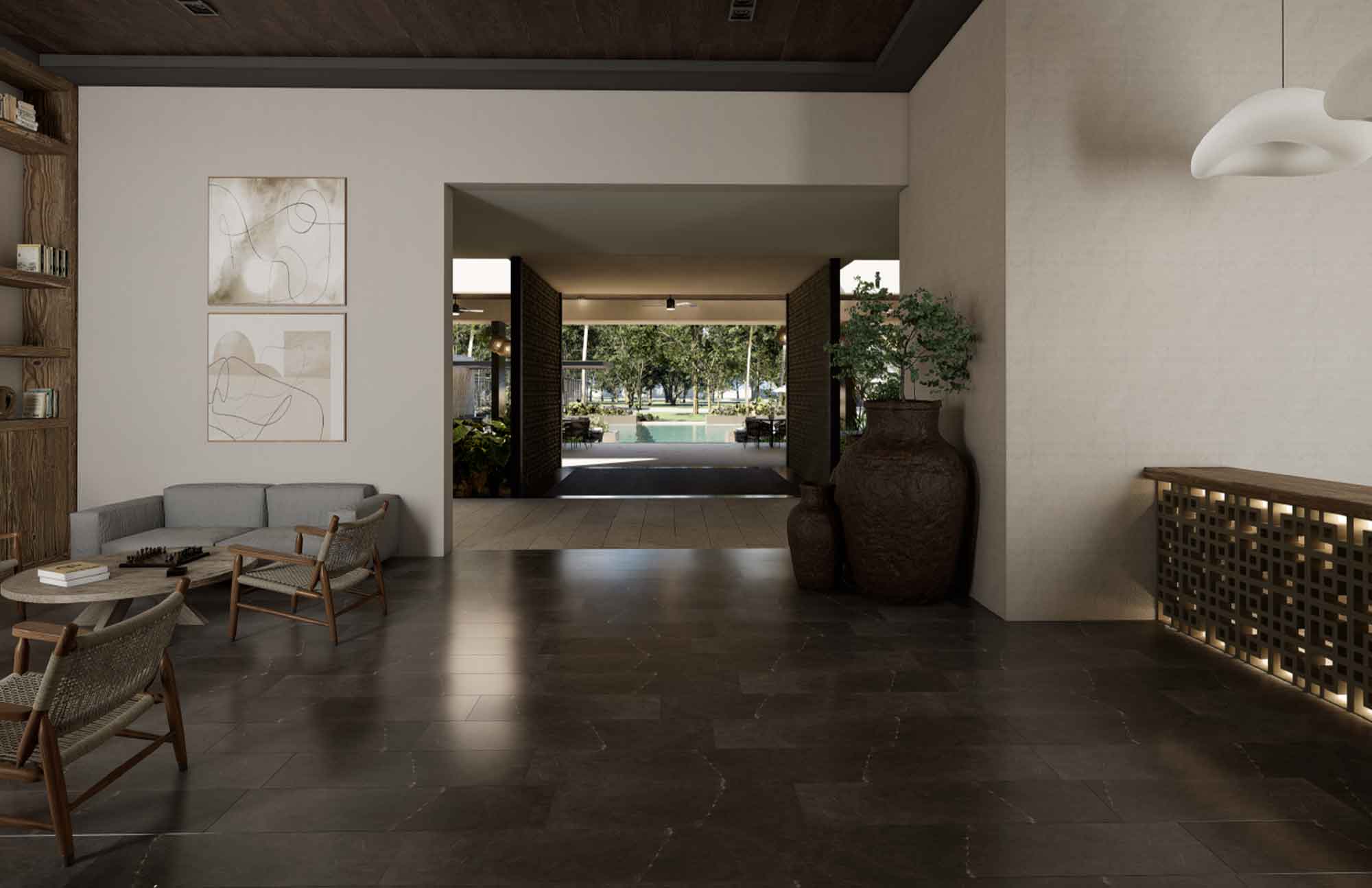 Lobby de Puerta Xaibé
