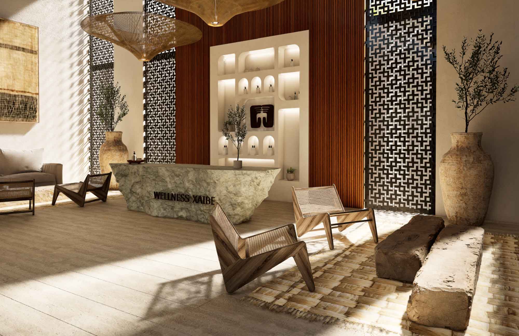 Lobby Wellness de Puerta Xaibé