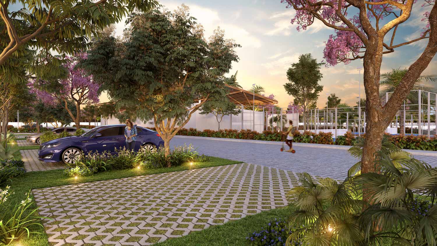 Parking para visitas de Beachles
