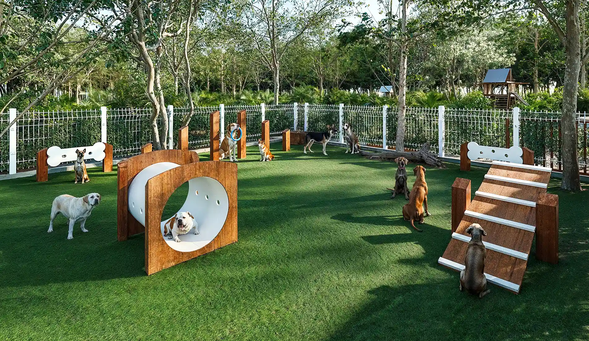 Espacio central Clubhouse Nórtico Residential