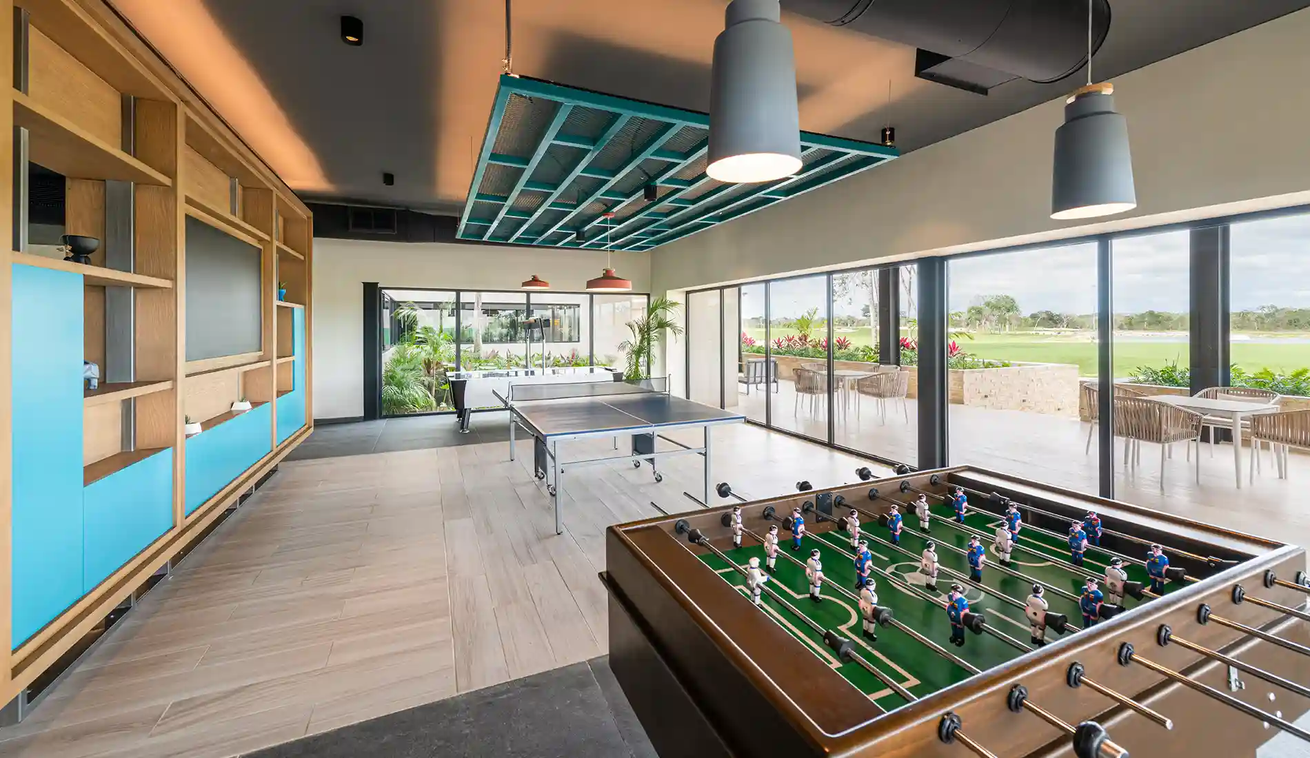 Futbolito y Ping Pong en Juniors Club Provincia Residential Mérida Yucatán