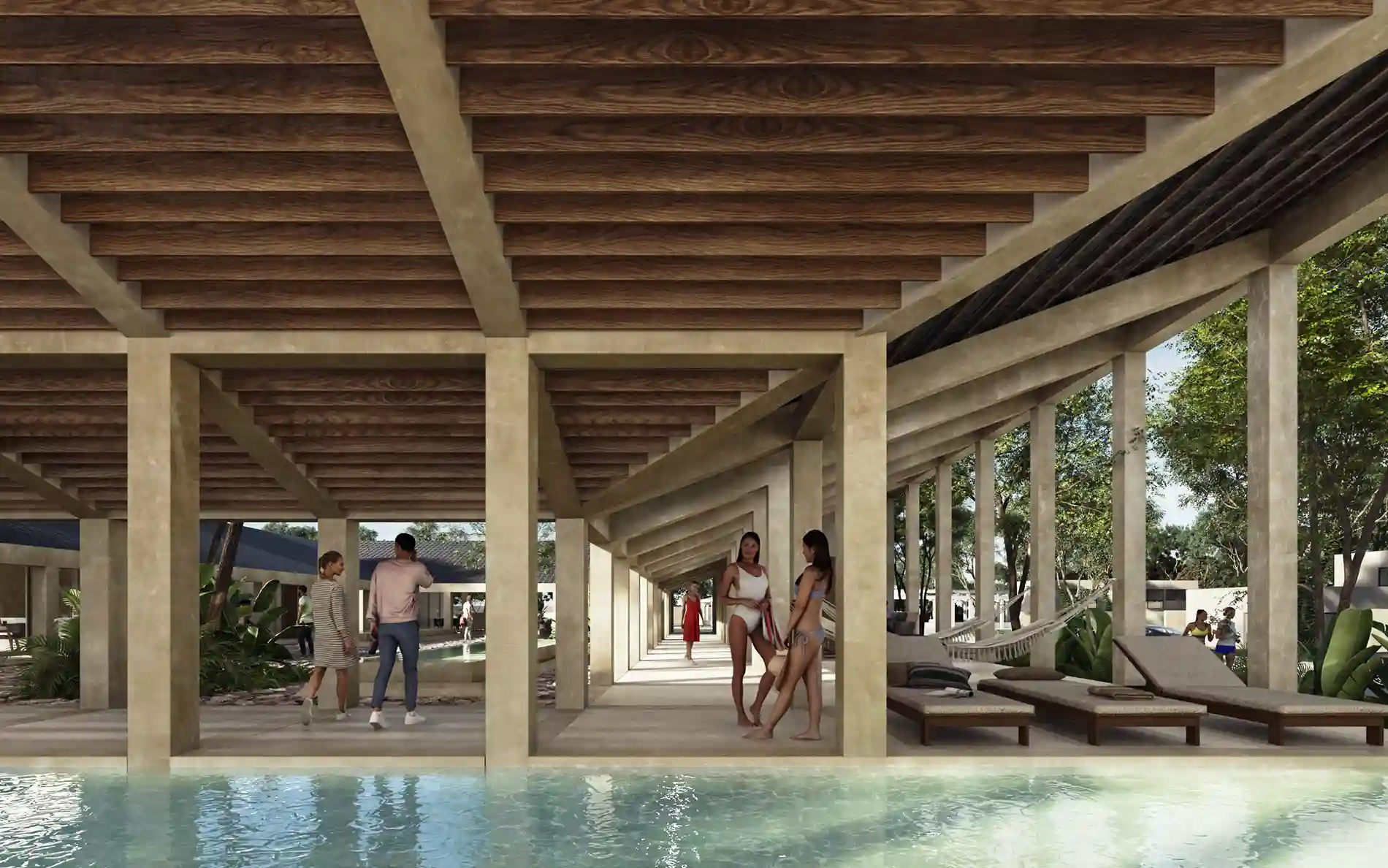 Swimming Pool Clubhouse La Región Mérida