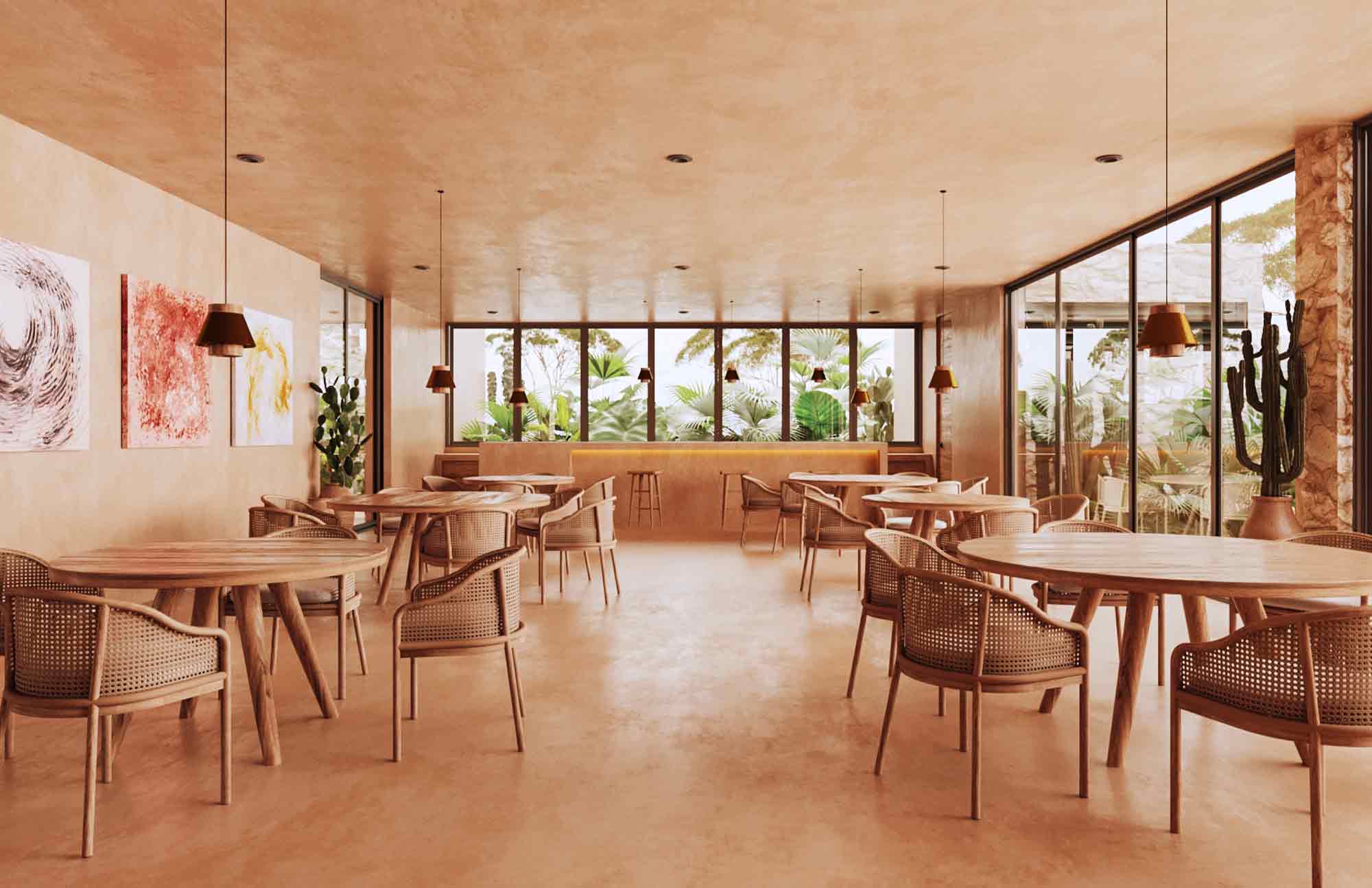 Terrace Techada Clubhouse de Wayúum